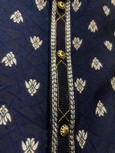 Navy Blue Ethnic Men's Kurta Set - MIRASILKS Navy Blue Ethnic Men's Kurta Set